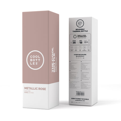 カラー 500ml メタリック ローズ