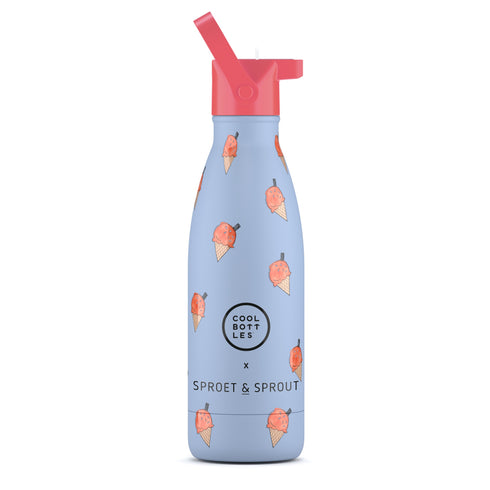 キッズ 350ml ブルー スクープ